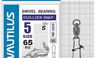 ������� Nautilus �� ���������� � �������� Swivel Bearing Duo-Lock Snap NE0305 # 5 - ������� ��������-������� ���������� ������� ������� - ������