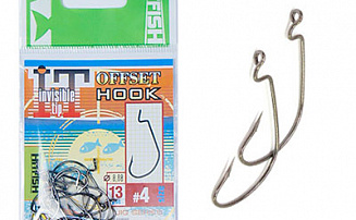   HITFISH Invisible Tip Offset Hook  1/0 -  -    - 