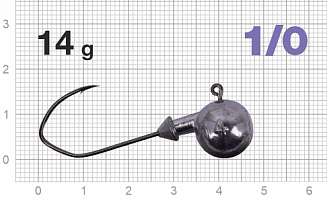 Джигер Nautilus Claw NC-1021 hook №1/0 14гр - оптовый интернет-магазин рыболовных товаров Пиранья - превью