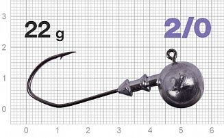 Джигер Nautilus Claw NC-1021 hook №2/0 22гр - оптовый интернет-магазин рыболовных товаров Пиранья - превью
