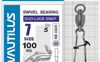 ������� Nautilus �� ���������� � �������� Swivel Bearing Duo-Lock Snap NE0305 # 7 - ������� ��������-������� ���������� ������� ������� - ������
