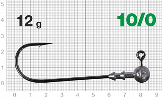 Джигер Nautilus Long Power NLP-1110 hook №10/0 12гр - оптовый интернет-магазин рыболовных товаров Пиранья - превью