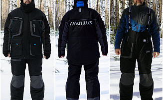   Nautilus Comfort Black/Blue - XL -  -    - 