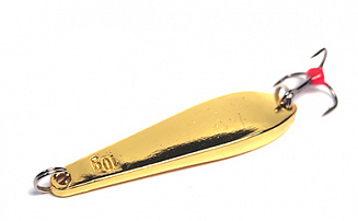   HITFISH Winter spoon 7007 45  5 color #03 Gold -  -    - 