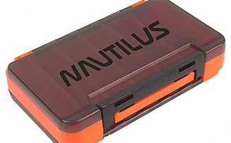 Коробка для приманок Nautilus 2-х сторонняя Orange NB2-192 19,2*12*3,8 - оптовый интернет-магазин рыболовных товаров Пиранья - превью