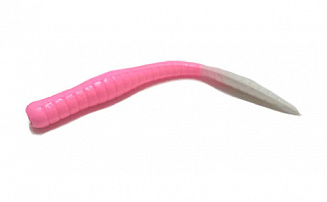   TroutMania Fat Worm 3,0", 7,62, 1,8, .205 Pink&White (Bubble Gum), .6 -  -    - 