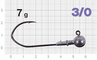 Джигер Nautilus Claw NC-1021 hook №3/0  7гр - оптовый интернет-магазин рыболовных товаров Пиранья - превью