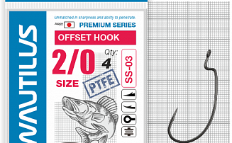 ������ �������� Nautilus Offset Super Slide Series Worm SS-03PTFE �2/0 - ������� ��������-������� ���������� ������� ������� - ������