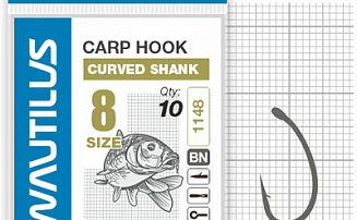  Nautilus Carp Curved Shank 1148BN  8 -  -    - 