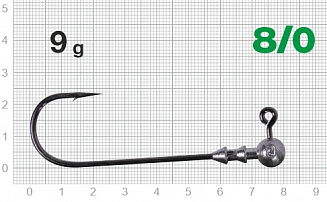 Джигер Nautilus Long Power NLP-1110 hook № 8/0  9гр - оптовый интернет-магазин рыболовных товаров Пиранья - превью