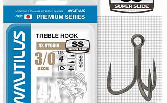 ������ ������� Nautilus 4X Hybrid Premium Series 6066SS �3/0 (4��) - ������� ��������-������� ���������� ������� ������� - ������