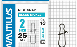 �������� Nautilus Nice Snap black nickel size # 2 ���� 25�� - ������� ��������-������� ���������� ������� ������� - ������