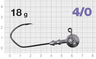 Джигер Nautilus Claw NC-1021 hook №4/0 18гр - оптовый интернет-магазин рыболовных товаров Пиранья - превью