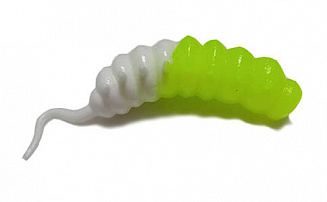   TroutMania Lohmatka 1,8", 4,57, 1,7, .202 Lime&White (Bubble Gum), .8 -  -    - 