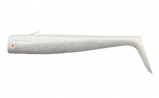 Мягкая приманка Savage Gear Sandeel V2 WL Tail 95 White Pearl Silver, 9.5см, 7г, уп.5шт, арт.72562 - оптовый интернет-магазин рыболовных товаров Пиранья - превью
