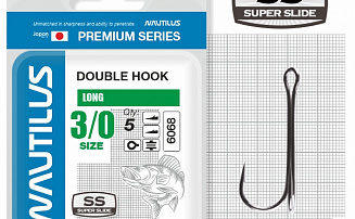������ ������� Nautilus ������� Double Long Premium Series 6068BN � 3/0 (5��) - ������� ��������-������� ���������� ������� ������� - ������