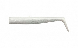 Мягкая приманка Savage Gear Sandeel V2 Tail 125 White Pearl Silver, 12.5см, 15г, уп.5шт, арт.72550 - оптовый интернет-магазин рыболовных товаров Пиранья - превью