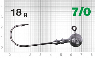 Джигер Nautilus Long Power NLP-1110 hook № 7/0 18гр - оптовый интернет-магазин рыболовных товаров Пиранья - превью