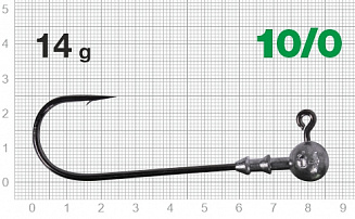 Джигер Nautilus Long Power NLP-1110 hook №10/0 14гр - оптовый интернет-магазин рыболовных товаров Пиранья - превью