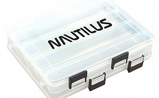 Коробка для приманок Nautilus 2-х сторонняя NB2-205V 20,5*17*4,8 - оптовый интернет-магазин рыболовных товаров Пиранья - превью