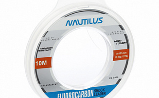 ����� Nautilus Fluorocarbon Shock leader 100% 0,431��.,11,1��, 10�.clean NEW - ������� ��������-������� ���������� ������� ������� - ������