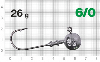 Джигер Nautilus Long Power NLP-1110 hook № 6/0 26гр - оптовый интернет-магазин рыболовных товаров Пиранья - превью
