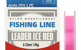   Nautilus Leader Ice Red 0,10.,1,3, 30. -  -    - 