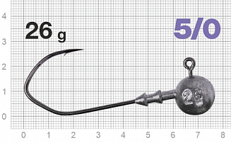 Джигер Nautilus Claw NC-1021 hook №5/0 26гр - оптовый интернет-магазин рыболовных товаров Пиранья - превью