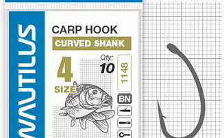  Nautilus Carp Curved Shank 1148BN  4 -  -    - 