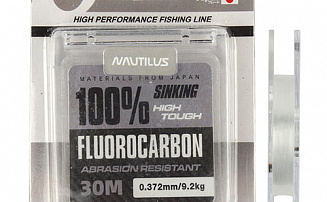����� Nautilus Fluorocarbon 100% 0,181��.,2,2��, 30�.clean - ������� ��������-������� ���������� ������� ������� - ������