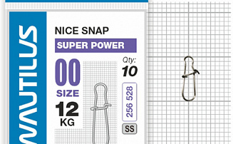 �������� ��������� Nautilus Nice Snap Super Power size # 00 ���� 12�� - ������� ��������-������� ���������� ������� ������� - ������