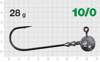 Джигер Nautilus Long Power NLP-1110 hook №10/0 28гр - оптовый интернет-магазин рыболовных товаров Пиранья - превью