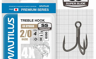 ������ ������� Nautilus 4X Hybrid Premium Series 6066SS �2/0 (4��) - ������� ��������-������� ���������� ������� ������� - ������