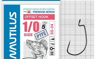 ������ �������� Nautilus Offset Super Slide Series Worm SS-04PTFE �1/0 - ������� ��������-������� ���������� ������� ������� - ������