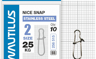  Nautilus Nice Snap stainless steel size # 2  25 -  -    - 