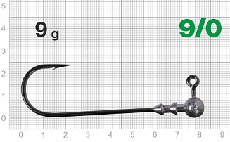 Джигер Nautilus Long Power NLP-1110 hook № 9/0  9гр - оптовый интернет-магазин рыболовных товаров Пиранья - превью