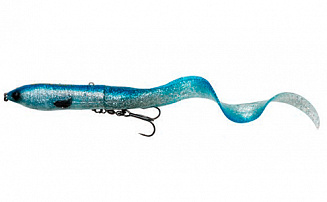 Воблер Savage Gear 3D Hard EEL 170 2+1 Slow Sinking Blue Silver, 17см, 50г, медленно тонущая, арт.74132 - оптовый интернет-магазин рыболовных товаров Пиранья - превью