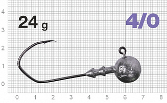 Джигер Nautilus Claw NC-1021 hook №4/0 24гр - оптовый интернет-магазин рыболовных товаров Пиранья - превью