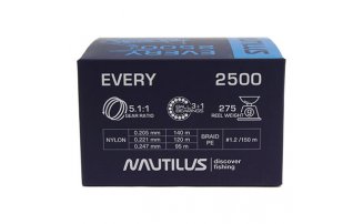  Nautilus Every 2500 -  -    -  9