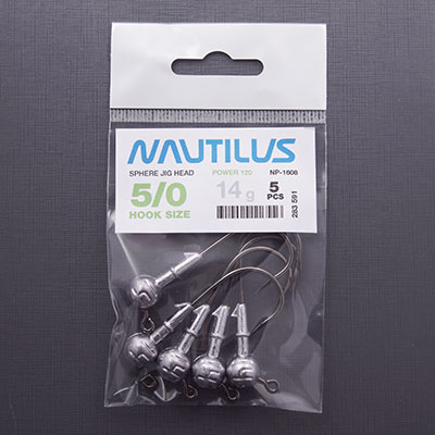  Nautilus Power 120 NP-1608 hook 5/0 14 -  -    2
