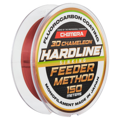  Chimera Hardline Method Feeder Fluorocarbon Coating 3D Chameleon Sinking (.) 150  #0.181 -  -   