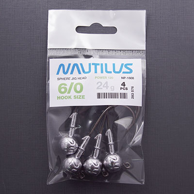  Nautilus Power 120 NP-1608 hook 6/0 24 -  -    2