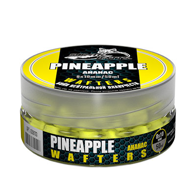   Sonik Baits Wafters 8*10 Pineapple () 50 -  -   