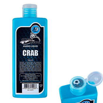 Ликвид Sonik Baits Crab (краб) 250мл - оптовый интернет-магазин рыболовных товаров Пиранья