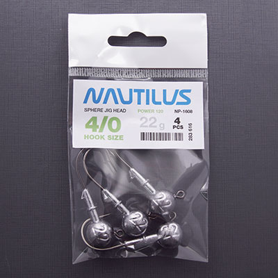  Nautilus Power 120 NP-1608 hook 4/0 22 -  -    2