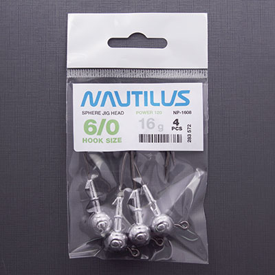  Nautilus Power 120 NP-1608 hook 6/0 16 -  -    2