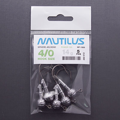  Nautilus Power 120 NP-1608 hook 4/0 14 -  -    2