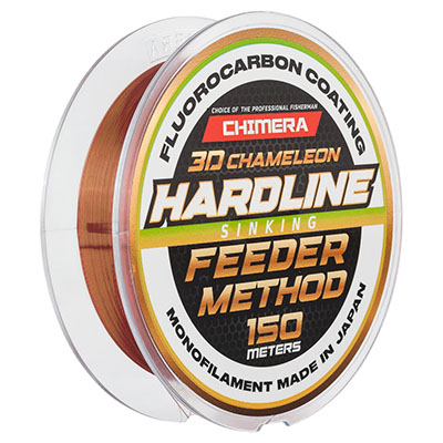  Chimera Hardline Method Feeder Fluorocarbon Coating 3D Chameleon Sinking (.) 150  #0.261 -  -   