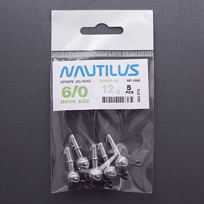  Nautilus Power 120 NP-1608 hook 6/0 12 -  -    2