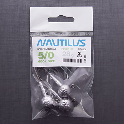  Nautilus Power 120 NP-1608 hook 5/0 28 -  -    2